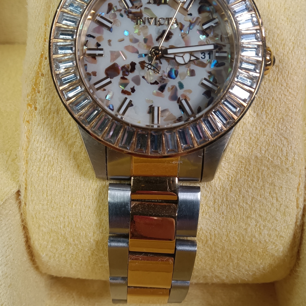 Invicta Gold and Silver Watch